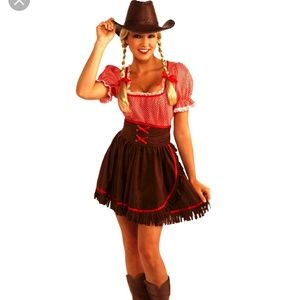 *Cosplay* Gingham Cowgirl Costume